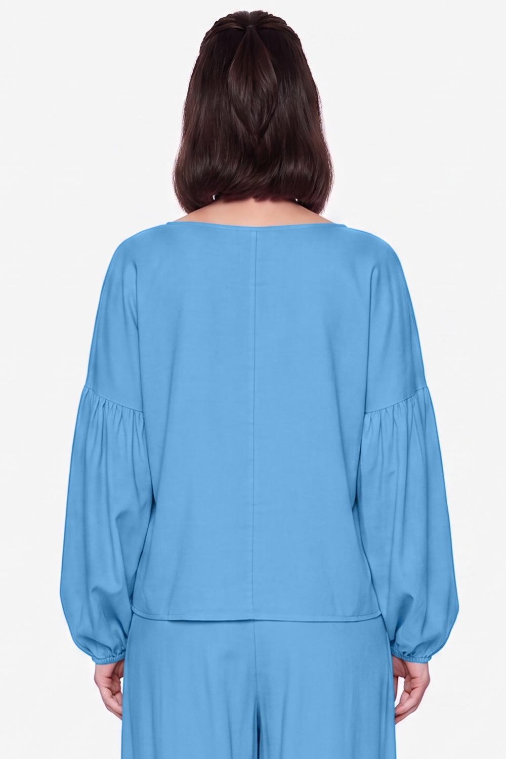 Camiseta Manga Longa Bufy CELESTE