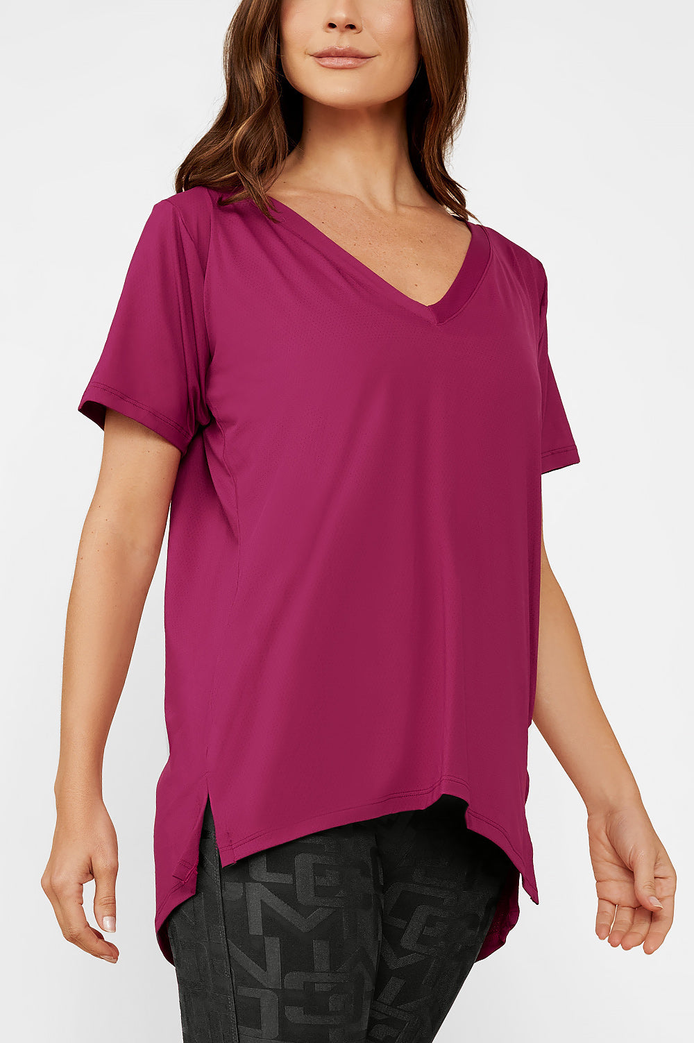 Camiseta Manga Curta Guinda DESEJO