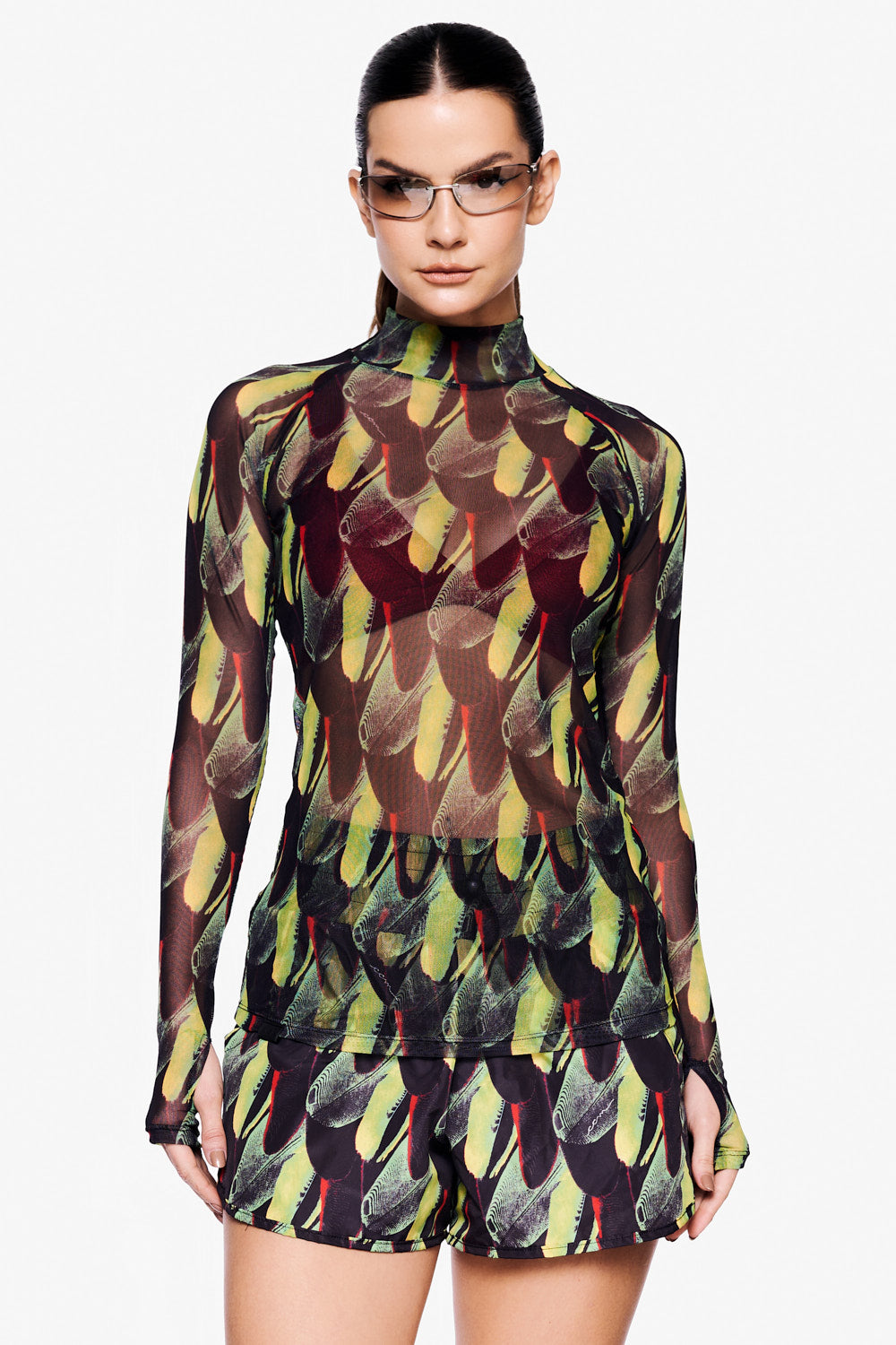 Camiseta Manga Longa Bree ESTAMPA PENA