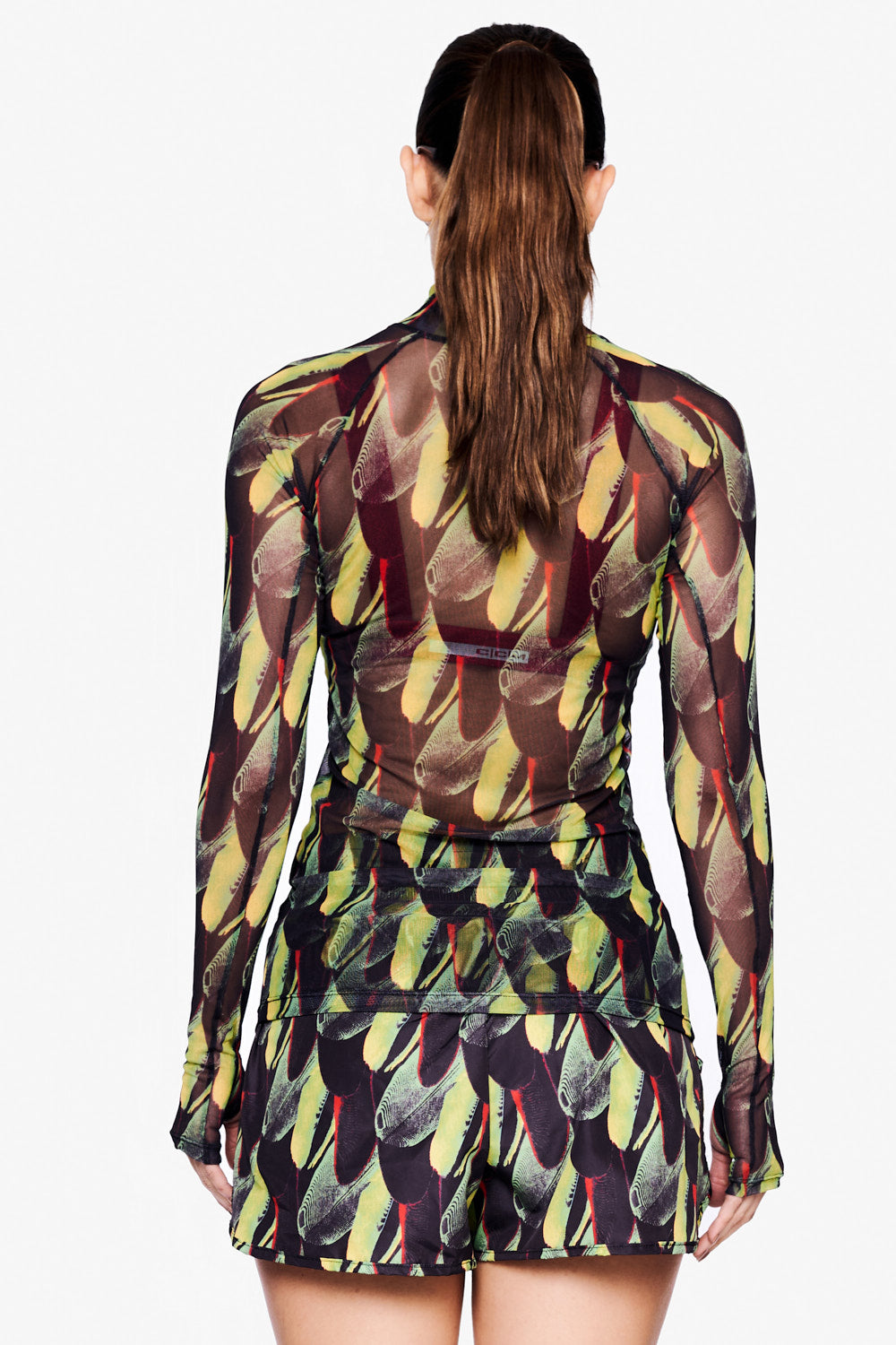 Camiseta Manga Longa Bree ESTAMPA PENA