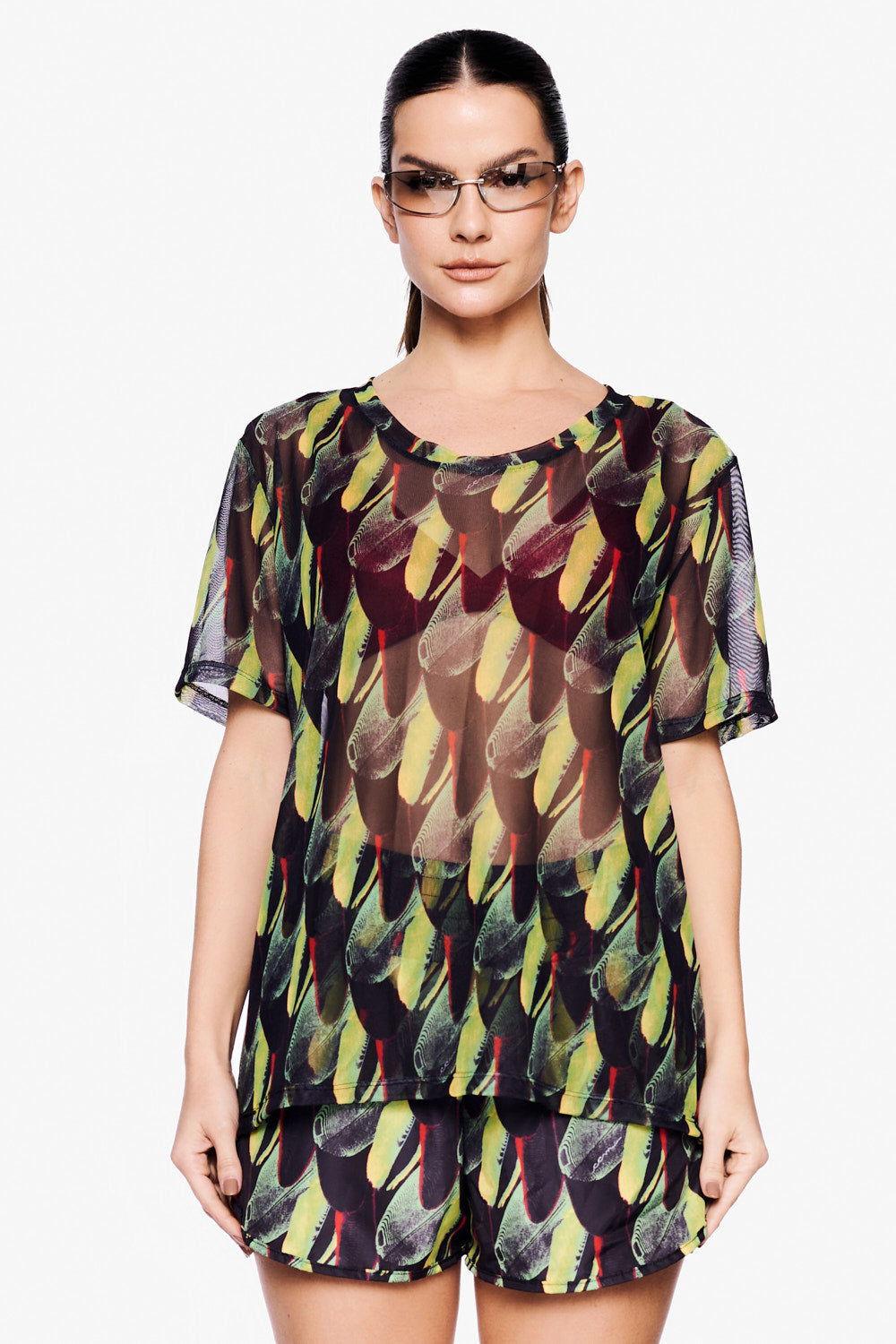 Camiseta Manga Curta Caju ESTAMPA PENA