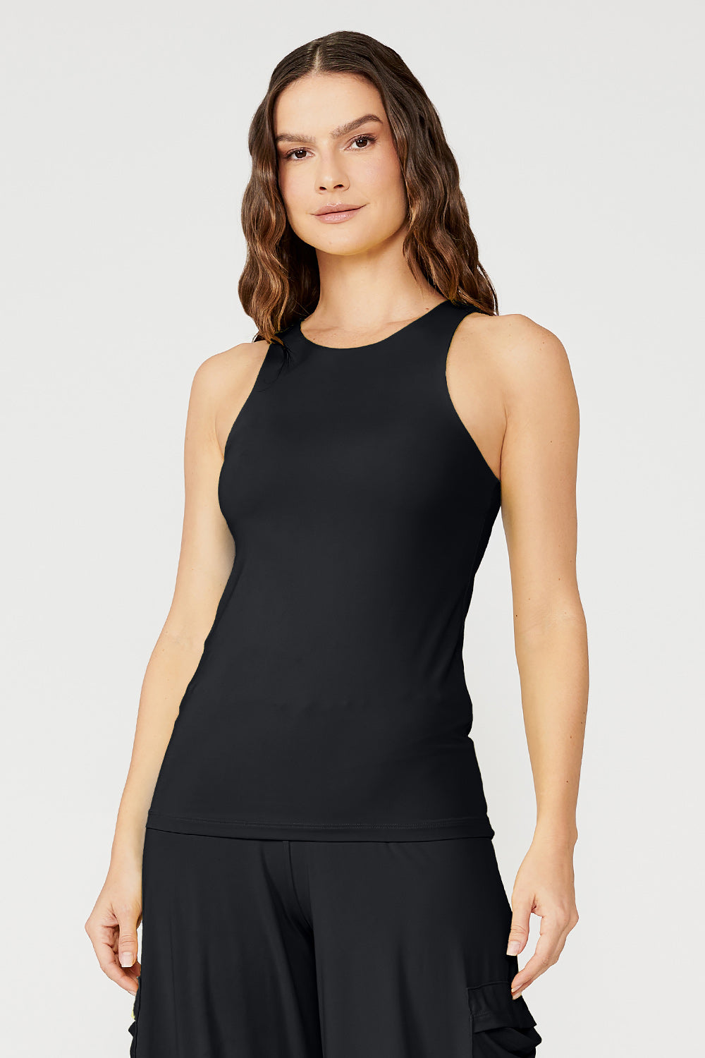 Camiseta Regata Isabelly PRETO