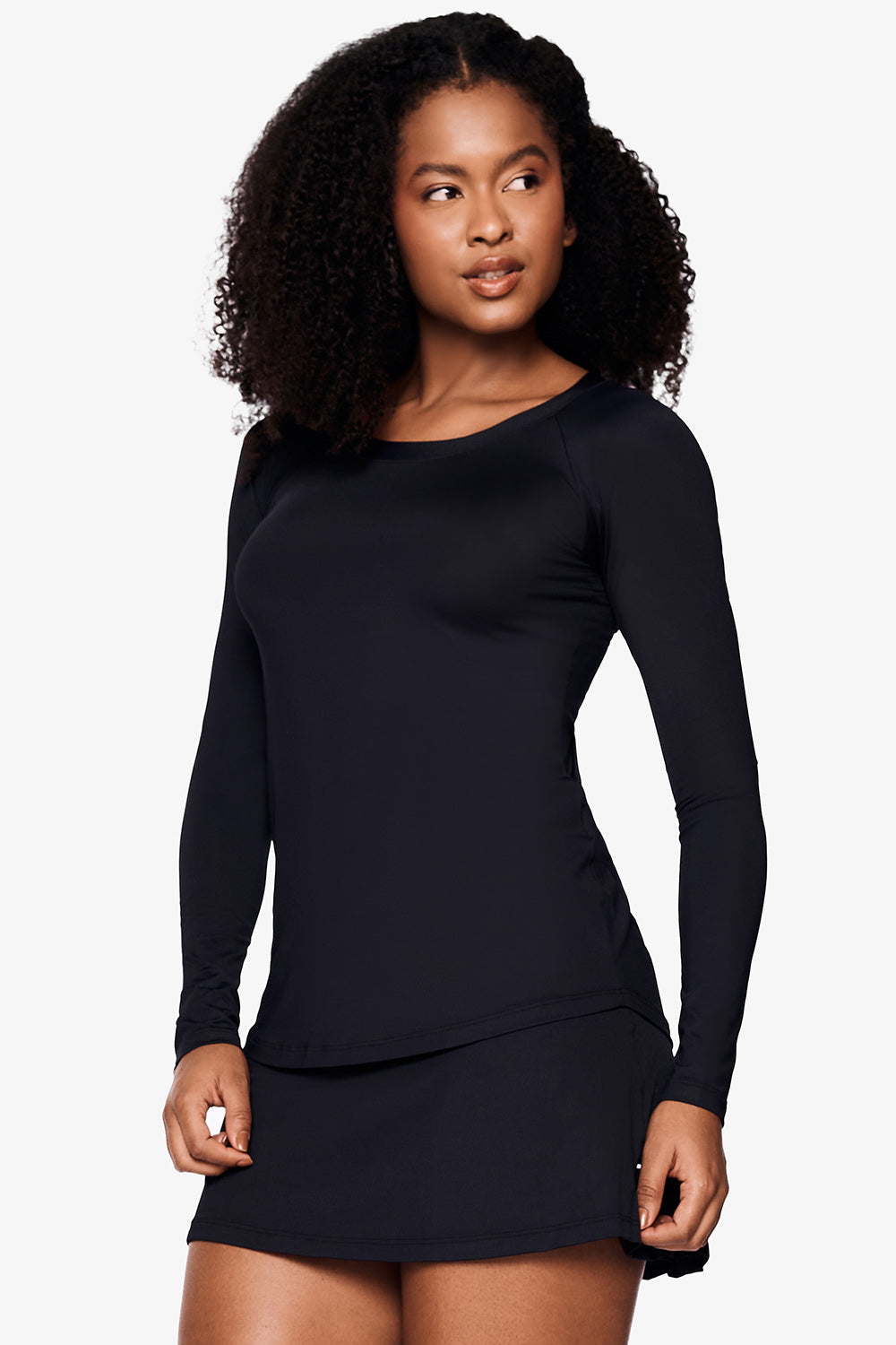 Camiseta Manga Longa Angelita PRETO