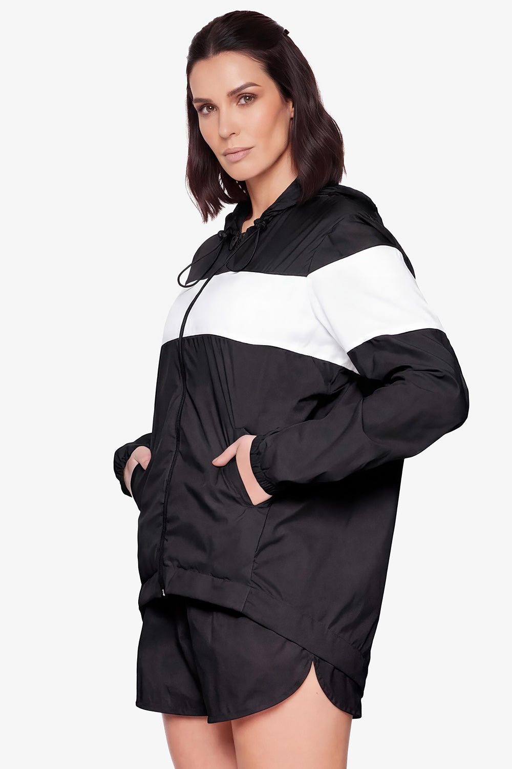 Casaco Hella Multicolor PRETO