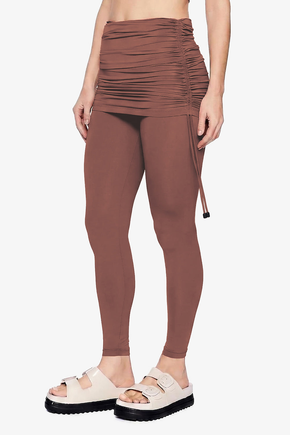 Legging Plisse CAPPUCCINO